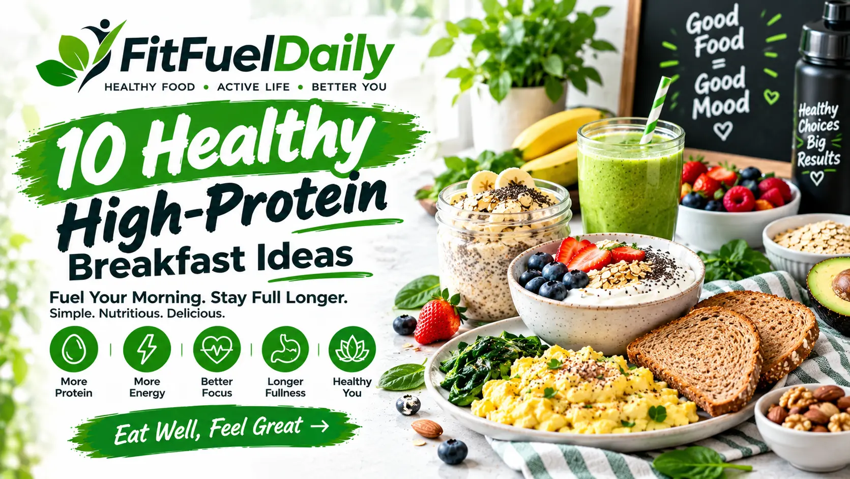 Healthy High-Protein Breakfast Ideas