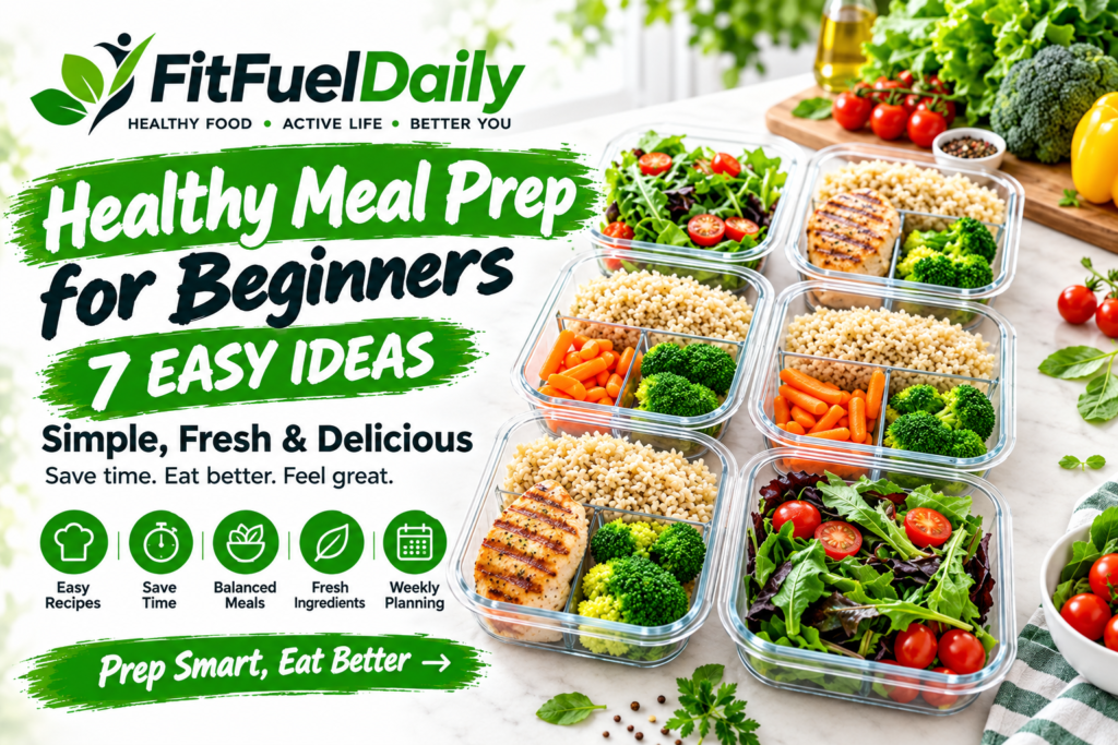 Healthy Meal Prep for Beginners