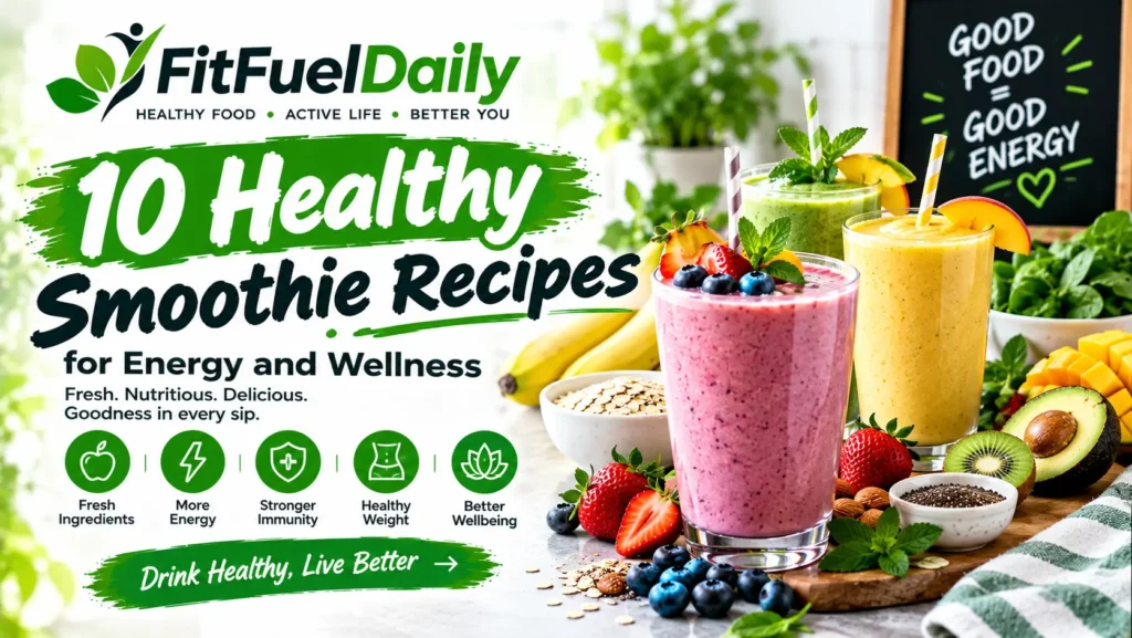 Smoothies & Healthy Drinks